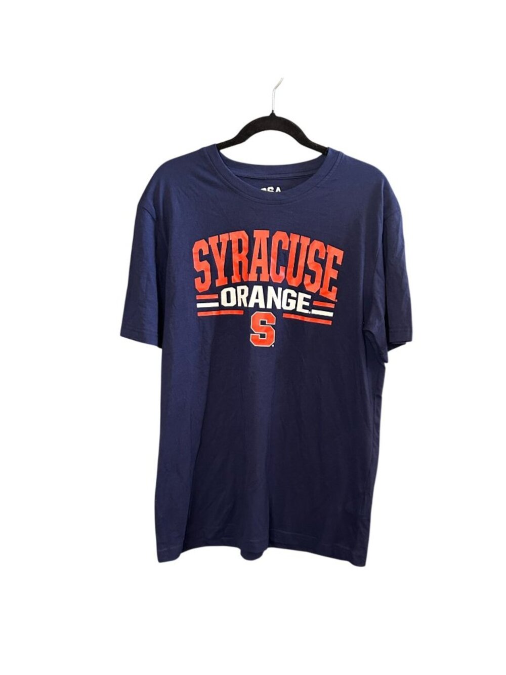 NWT Syracuse Orange NCAA Navy Blue T-Shirt Men's Large CSA Graphic Tee